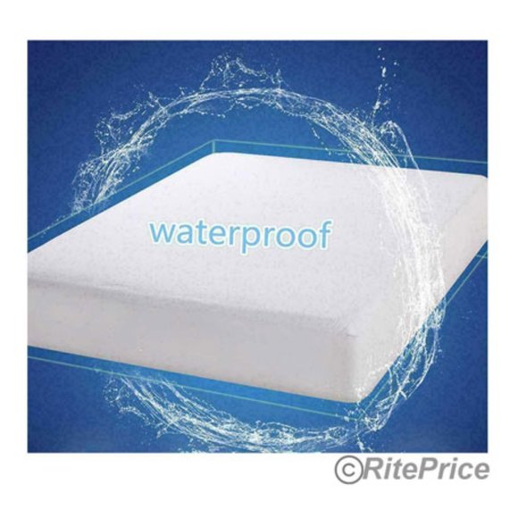 Vinyl Mattress Protector-Waterproof & Dust Mite Proof Durable Cover- King Size - Picture 3 of 11